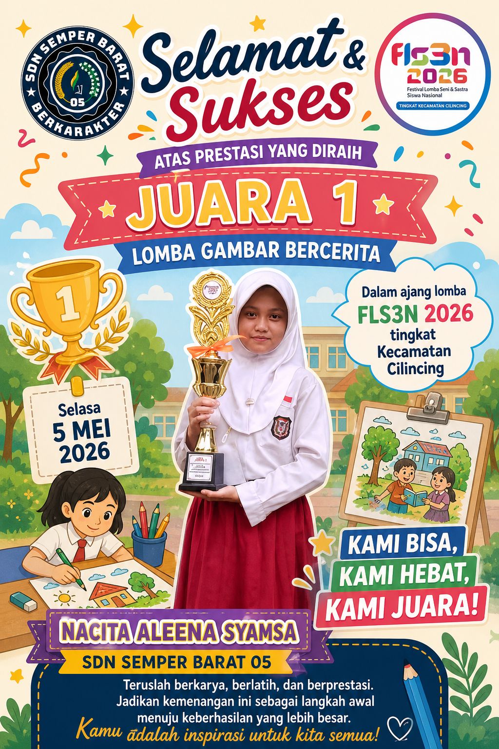 FLS3N - Lomba Gambar Bercerita